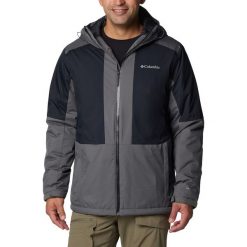 Kurtka ocieplana męska Columbia Point Park II Insulated. Szare kurtki Columbia, m, bez wzorów, bez kaptura. Za 599.99 zł.