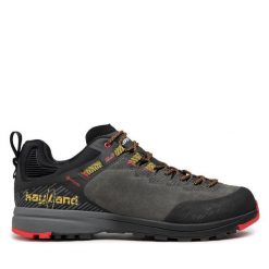 Trekkingi Kayland. Szare buty trekkingowe Kayland, bez wzorów, z gore-texu, bez zapięcia. Za 499.99 zł.