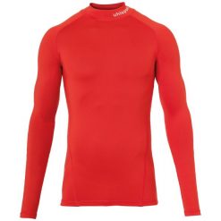 Koszulka kompresyjna Uhlsport Distinction Pro Baselayer. Białe bielizna termoaktywna Uhlsport, m, bez wzorów, bez ramiączek, do piłki nożnej. Za 169.50 zł.