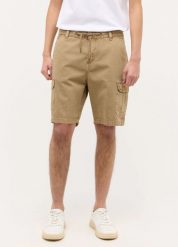 MĘSKIE SPODNIE MATERIAŁOWE MUSTANG Chicago Shorts Z Lemon Pepper 1015720 3375. Szorty Mustang, m, bez wzorów, z materiału. Za 149.99 zł.