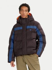 Adidas Kurtka puchowa 70's Premium JL9556 Brązowy Regular Fit. Brązowe kurtki Adidas, m, bez wzorów, z puchu, bez kaptura. Za 919.99 zł.