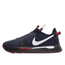 Buty koszykarskie męskie Nike PG 4 Clippers. Niebieskie buty do koszykówki Nike, bez zapięcia, do koszykówki. Za 735.00 zł.