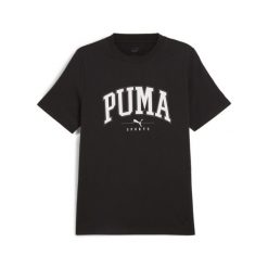 Męska koszulka PUMA SQUAD PUMA Black. Czarne t-shirty sportowe Puma, bez wzorów, bez ramiączek, na jogę i pilates. Za 89.99 zł.