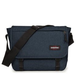 Torba na ramię Eastpak Delegate Plus. Czarne torby na ramię Eastpak, bez wzorów, z denimu, na ramię, duże, bez dodatków. Za 169.00 zł.