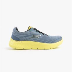 Buty męskie SKECHERS Go Walk Flex Brendon. Szare buty sportowe casual Skechers, bez wzorów, bez zapięcia. Za 209.99 zł.