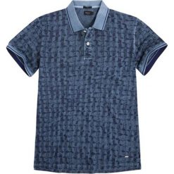 Koszulka polo w kolorze niebieskim. Koszulki polo sportowe marki Pepe Jeans, polo, z krótkim rękawem. W wyprzedaży za 129.95 zł.