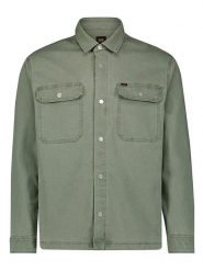 Lee Koszula - Relaxed fit - w kolorze khaki rozmiar: XXL. Brązowe koszule Lee, xxl, bez wzorów, bez kołnierzyka, bez ramiączek. Za 216.22 zł.