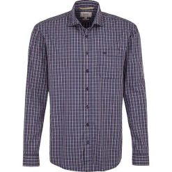 Koszula "Jean" - Regular fit - w kolorze granatowym. Niebieskie koszule Camel Active, m, bez wzorów, z bawełny, bez kołnierzyka, bez ramiączek. W wyprzedaży za 87.95 zł.