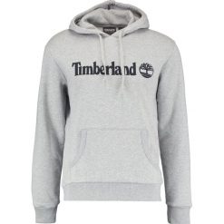 Timberland OVERHEAD LINEAR LOGO Bluza z kapturem medium grey heather. Bluzy z kapturem marki Timberland. W wyprzedaży za 287.10 zł.