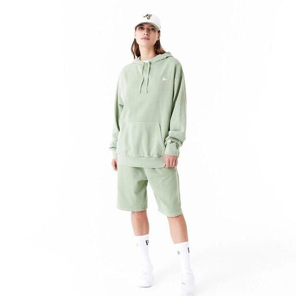 Bluza z kapturem New Era. Zielone bluzy z kapturem New Era, s, bez wzorów, z materiału, z kapturem. Za 242.00 zł.