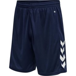 Spodenki piłkarskie męskie Hummel Core XK Poly Shorts. Niebieskie szorty Hummel, m, bez wzorów, sportowe. Za 77.50 zł.