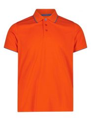Cmp Funkcyjna koszulka polo w kolorze pomarańczowym rozmiar: 56. Pomarańczowe koszulki polo CMP, bez wzorów, bez ramiączek, outdoorowe. Za 65.54 zł.