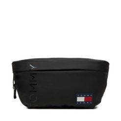 Saszetka nerka Tommy Jeans. Czarne saszetki i nerki Tommy Jeans, bez wzorów, z jeansu. Za 279.99 zł.