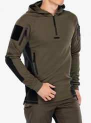 Bluza z kapturem męska Helikon-Tex Range Hoodie. Zielone bluzy z kapturem Helikon-Tex, m, bez wzorów, z materiału, z kapturem. Za 274.99 zł.