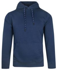 Bluza Kangurka Granatowa z Kapturem, Męska -PAKO JEANS. Niebieskie bluzy Pako Jeans, l, bez wzorów, z bawełny, z kapturem. Za 169.00 zł.