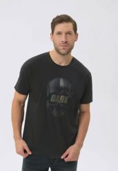 T-shirt z nadrukiem, Comfort Fit, T-SKULL. T-shirty Volcano, l, bez wzorów, z bawełny, bez kołnierzyka, bez ramiączek. Za 69.99 zł.