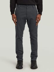 G-Star Spodnie chino w kolorze antracytowym rozmiar: W31/L32. Czarne eleganckie spodnie G-Star, l, z bawełny, retro. Za 201.55 zł.