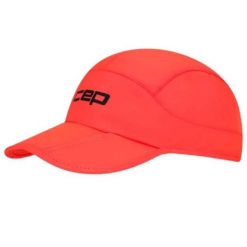 Sportowa czapka z daszkiem do biegania unisex lekka regulowana CORE Run CEP. Brązowe czapki z daszkiem CEP, bez wzorów. Za 114.00 zł.