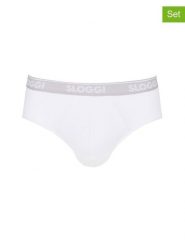 Sloggi Slipy (2 pary) w kolorze białym rozmiar: L. Białe slipki Sloggi, l, bez wzorów. Za 55.95 zł.