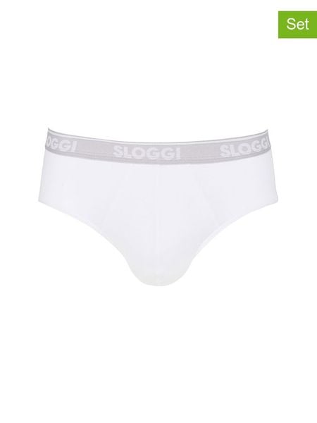 Sloggi Slipy (2 pary) w kolorze białym rozmiar: L. Białe slipki Sloggi, l, bez wzorów. Za 56.95 zł.