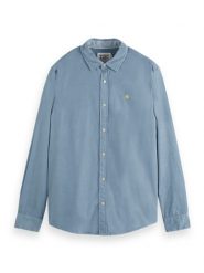 Scotch & Soda Koszula w kolorze błękitnym rozmiar: XXL. Niebieskie koszule Scotch & Soda, xxl, bez wzorów, z bawełny, bez kołnierzyka, bez ramiączek. Za 244.45 zł.