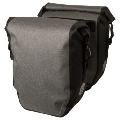 Podwójna torba rowerowa Shelter wodoodporna z kieszenią na laptopa szara. Szare torby na laptopa AGU. Za 539.25 zł.