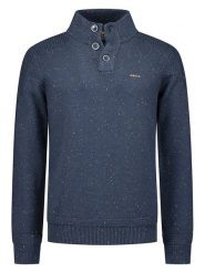 NEW ZEALAND AUCKLAND Sweter w kolorze granatowym rozmiar: XL. Niebieskie swetry nierozpinane New Zealand Auckland, xl, bez wzorów, z bawełny, bez kołnierzyka, bez ramiączek. Za 222.95 zł.