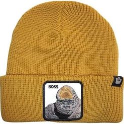 Czapka Beanie Goorin Bros Chilla Gorilla Beżowa. Czarne czapki zimowe Goorin Bros, bez wzorów. Za 181.89 zł.