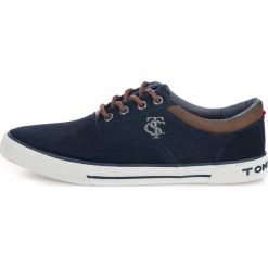 Tom Tailor tenisówki męskie 45 ciemnoniebieskie. Niebieskie trampki Tom Tailor, m, bez wzorów, bez zapięcia. Za 307.00 zł.