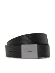 Calvin Klein Pasek Męski K50K512658 Czarny. Czarne paski CALVIN KLEIN, bez wzorów, ze skóry. Za 199.99 zł.