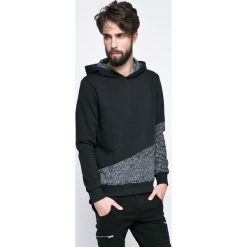 Jack & Jones - Bluza. Czarne bluzy marki Jack & Jones, z nadrukiem, z bawełny. W wyprzedaży za 99.90 zł.
