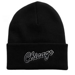 Czapka zimowa męska miejska Mitchell & Ness Chicago Bulls NBA czarna. Czarne czapki zimowe Mitchell & Ness, bez wzorów. Za 149.00 zł.