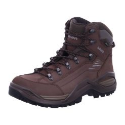 Buty trekkingowe męskie Lowa Renegade Evo Mid Gtx. Brązowe buty trekkingowe Lowa, bez wzorów, z materiału, za kostkę, bez zapięcia. Za 1,144.00 zł.
