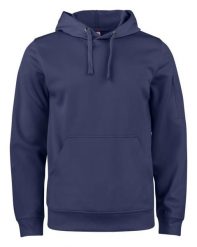 Clique Basic Active Hoody bluza z kapturem z poliestru – dark navy. Niebieskie bluzy z kapturem CLIQUE, s, bez wzorów, z kapturem. Za 182.97 zł.