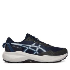 Buty do biegania Asics. Niebieskie buty do biegania ASICS, bez wzorów, bez zapięcia, do biegania. Za 339.99 zł.