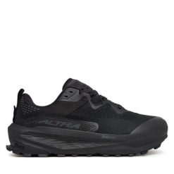 Buty do biegania Altra. Czarne buty do biegania Altra, bez wzorów, bez zapięcia, do biegania. Za 799.99 zł.