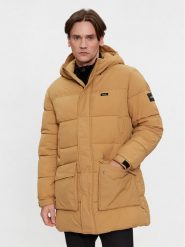 Calvin Klein Kurtka zimowa Crinkle K10K112228 Beżowy Regular Fit. Brązowe kurtki CALVIN KLEIN, na zimę, l, bez wzorów, z syntetyku, bez kaptura. Za 1,059.00 zł.