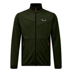 Kurtka z dresu Salewa Puez Sun. Zielone kurtki Salewa, s, bez wzorów, z dresówki, bez kaptura. Za 321.99 zł.