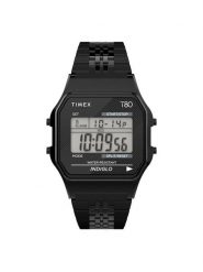 Timex Zegarek T80 TW2R79400 Czarny. Czarne, cyfrowe zegarki Timex. Za 239.99 zł.