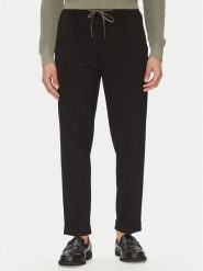 Liu Jo Spodnie materiałowe QA5080 J4776 Czarny Regular Fit. Czarne spodnie materiałowe Liu Jo, m, bez wzorów, z materiału. Za 349.99 zł.