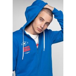 Bluza męska BLM217 - kobalt. Bluzy z kapturem marki 4F. Za 159.99 zł.