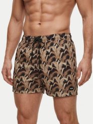 BOSS Szorty kąpielowe Pike 50561145 Czarny Regular Fit. Czarne kąpielówki Boss, m, bez wzorów, z syntetyku. Za 339.99 zł.