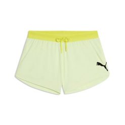 Szorty Puma Lightspeed. Żółte krótkie spodenki sportowe Puma, l, bez wzorów, z materiału. Za 287.99 zł.