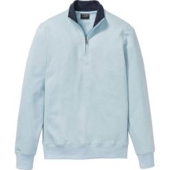 Bluza z zamkiem bonprix jasnoniebieski melanż. Bluzy bonprix. Za 74.99 zł.