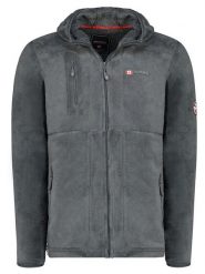 ANAPURNA Kurtka polarowa "Utah" w kolorze szarym rozmiar: M. Szare kurtki ANAPURNA, m, z aplikacjami, z polaru, bez kaptura. Za 126.99 zł.