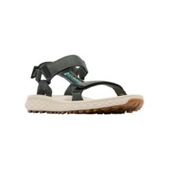 Sandały turystyczne męskie Columbia Men's Konos Globetrot Sandal. Zielone sandały Columbia, z tkaniny, bez zapięcia. Za 229.99 zł.