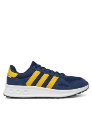 Adidas Sneakersy Run 84 JI4871 Granatowy. Niebieskie buty do biegania Adidas, bez wzorów, z materiału, bez zapięcia. Za 239.99 zł.