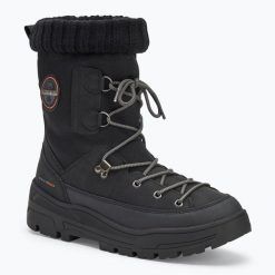 Śniegowce męskie Napapijri Herb. Czarne śniegowce Napapijri, bez zapięcia. Za 429.99 zł.