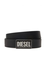 Diesel Pasek Męski X09945PR227 Czarny. Czarne paski Diesel, bez wzorów, ze skóry. Za 519.99 zł.
