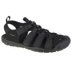 Sandały męskie, Keen Clearwater CNX. Czarne sandały Keen, z materiału, bez zapięcia. Za 536.00 zł.